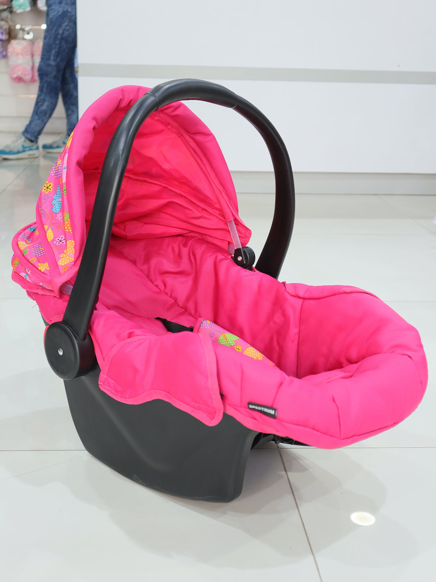 Coche con porta bebé DOBLE VISTA- SPM1000