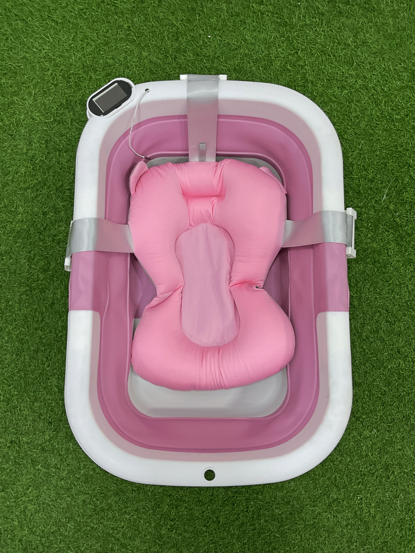 BAÑERA PLEGABLE CON TERMÓMETRO DÍGITAL - A78001