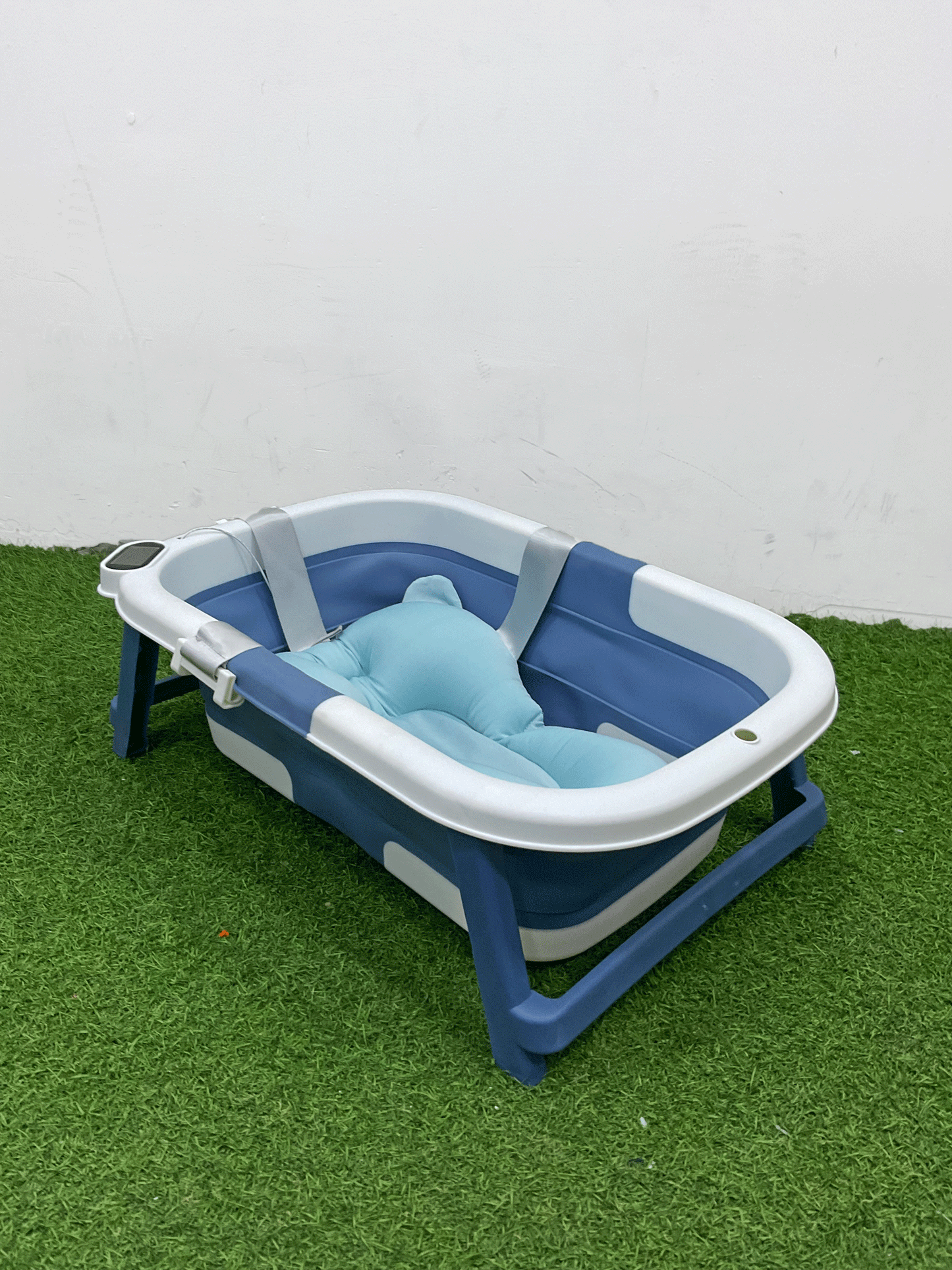 BAÑERA PLEGABLE CON TERMÓMETRO DÍGITAL - A78002