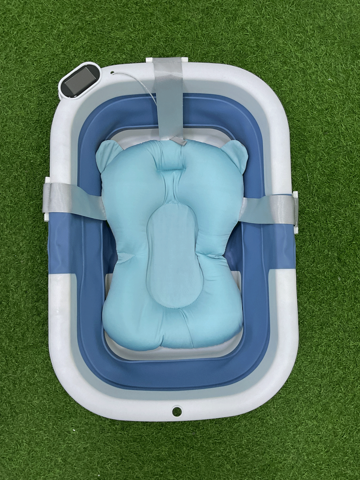 BAÑERA PLEGABLE CON TERMÓMETRO DÍGITAL - A78002