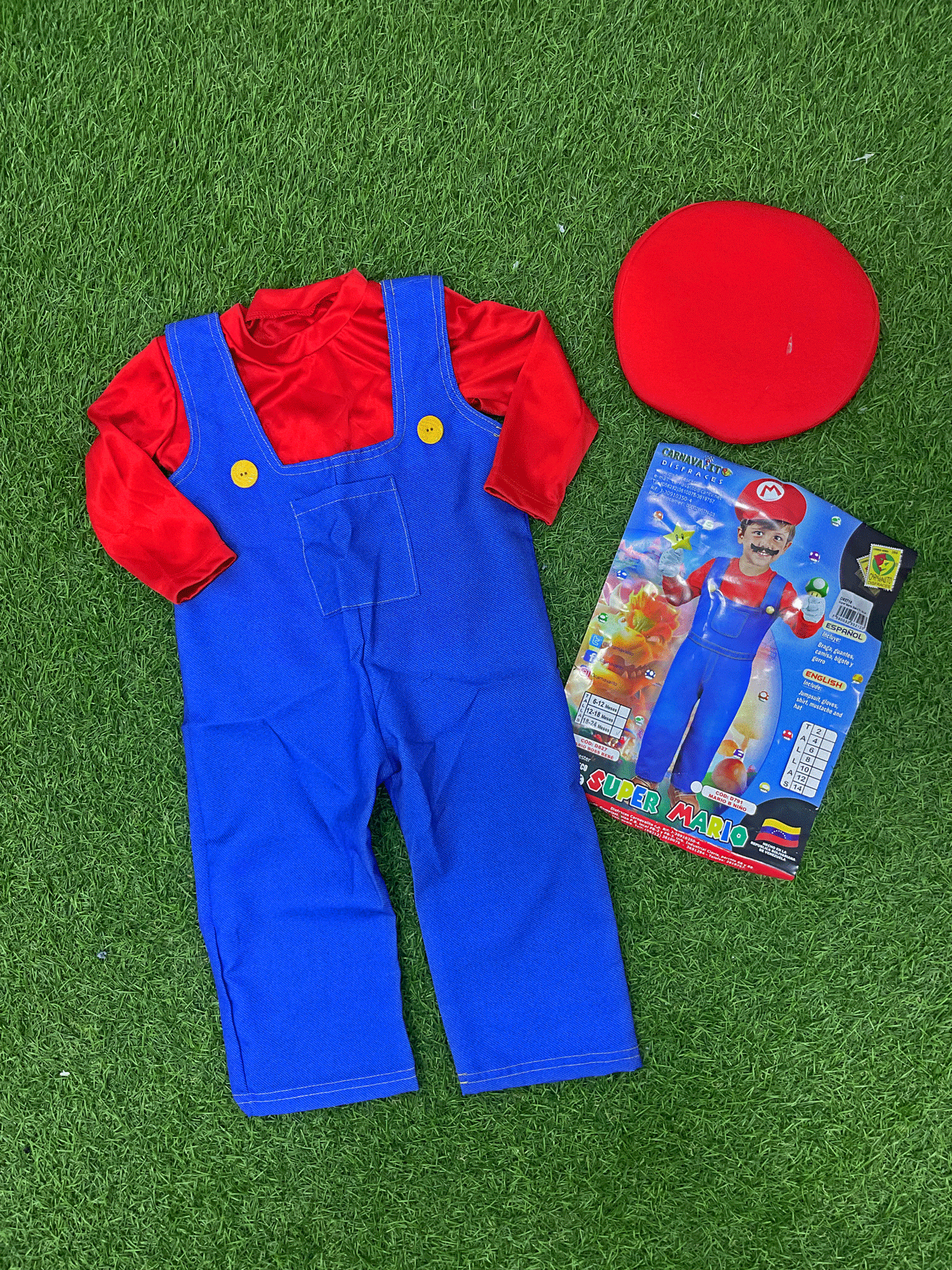Disfraz Mario Bross