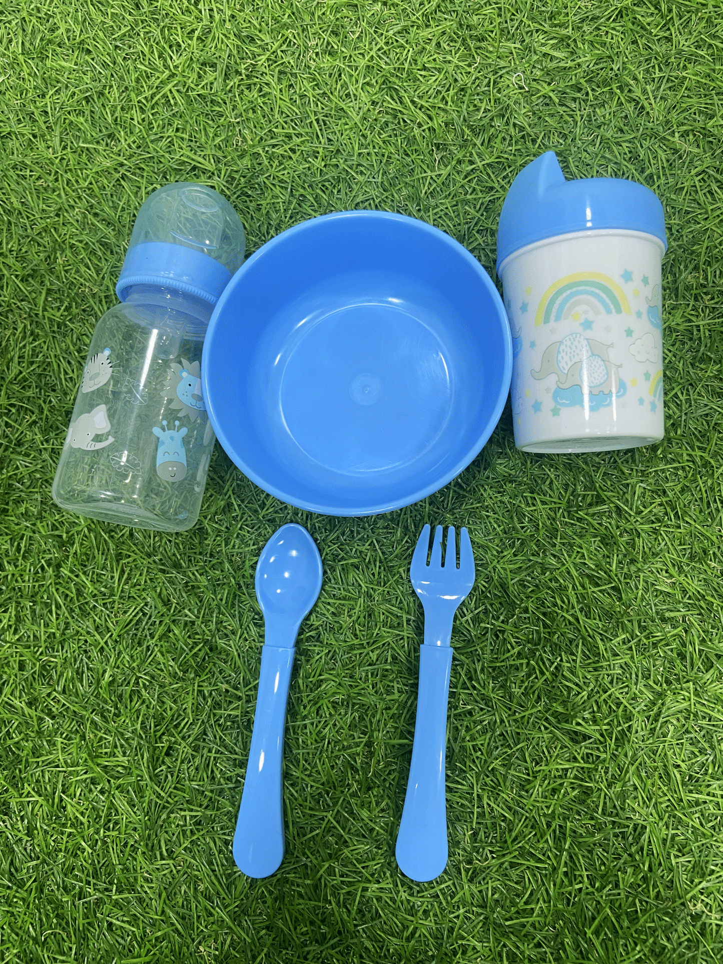 SET DE TASA,BIBERÓN,VASO Y CUBIERTOS - LP9974