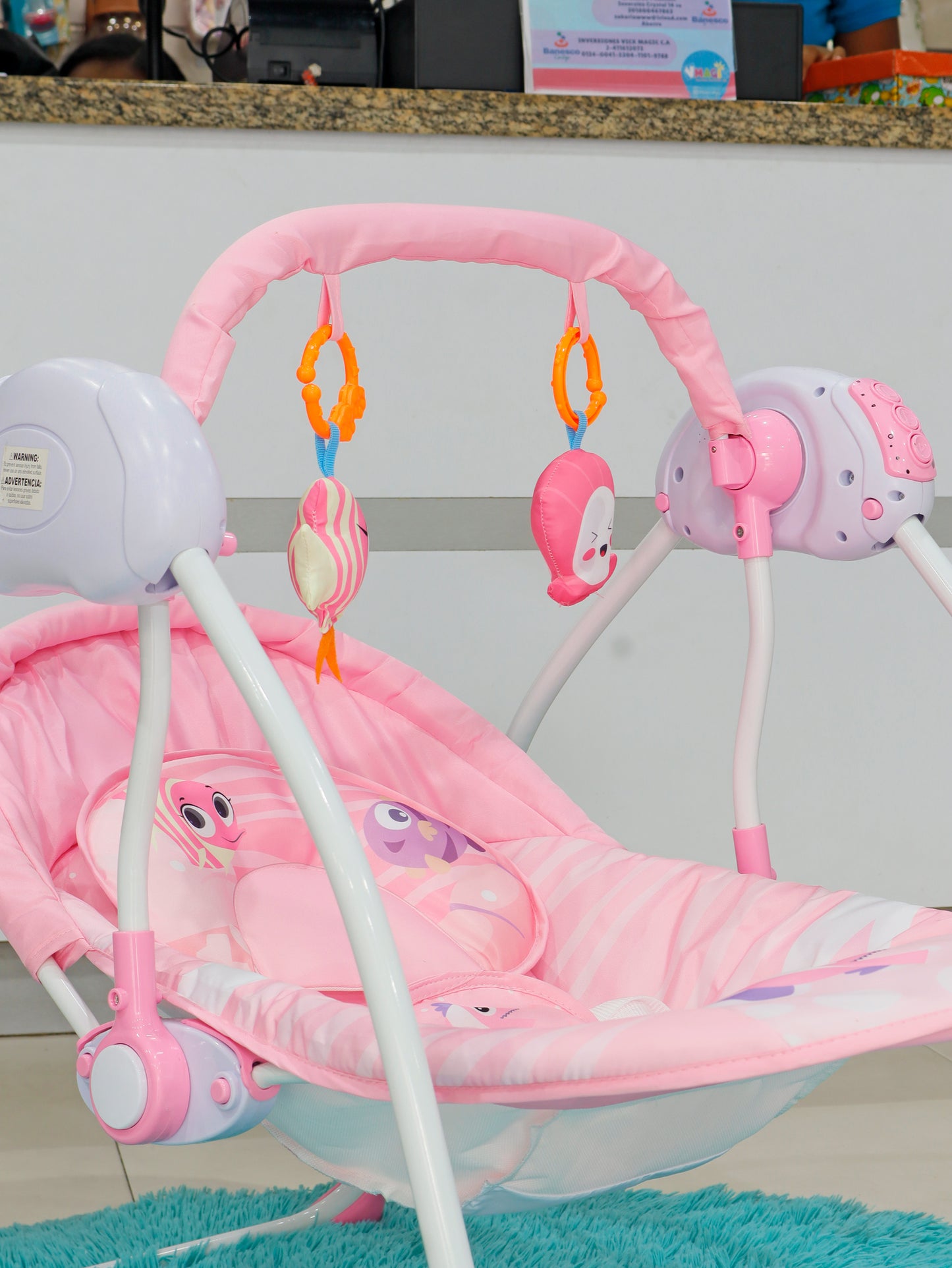 Silla Mecedora para Bebé - SWG150