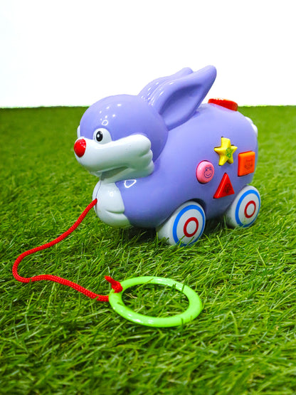 Conejito musical con cuerdita - PM91