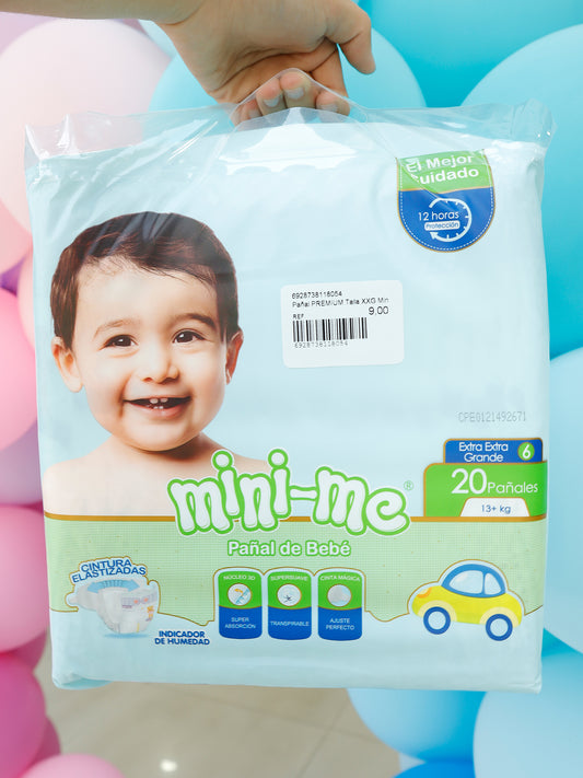 Pañal EXTRA GRANDE con 12 horas de protección XXG