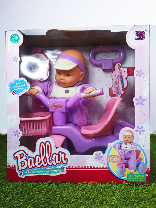 Bebé con triciclo - NN55