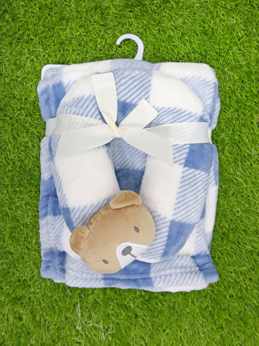 Manta de bebé con almohada cervical - D06433TT