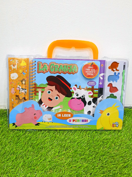 Libro Didáctico de Granja para Niños - LIST102
