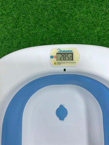 BAÑERA PLEGABLE CON TERMÓMETRO DÍGITAL- JM501