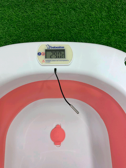 BAÑERA PLEGABLE CON TERMÓMETRO DÍGITAL - JM500