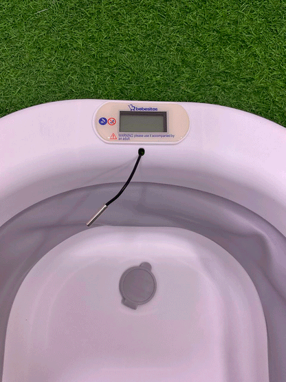 BAÑERA PLEGABLE CON TERMÓMETRO DÍGITAL - JM202