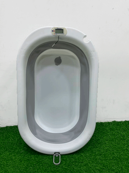 BAÑERA PLEGABLE CON TERMÓMETRO DÍGITAL - JM202
