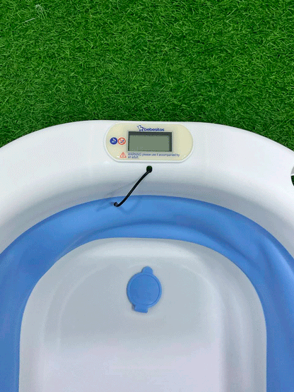 BAÑERA PLEGABLE CON TERMÓMETRO DÍGITAL - JM201