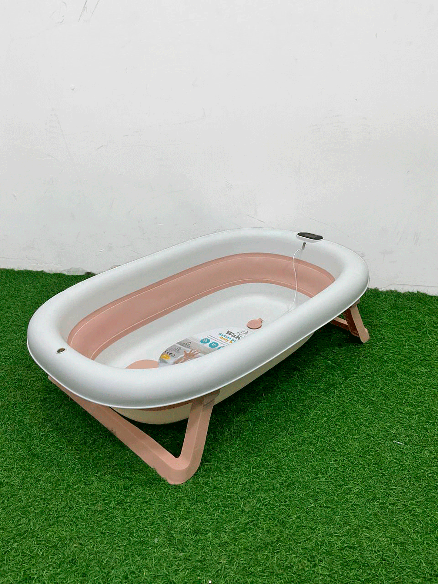 BAÑERA PLEGABLE CON TERMÓMETRO DÍGITAL - A78214