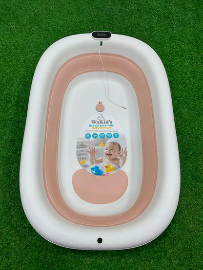 BAÑERA PLEGABLE CON TERMÓMETRO DÍGITAL - A78214