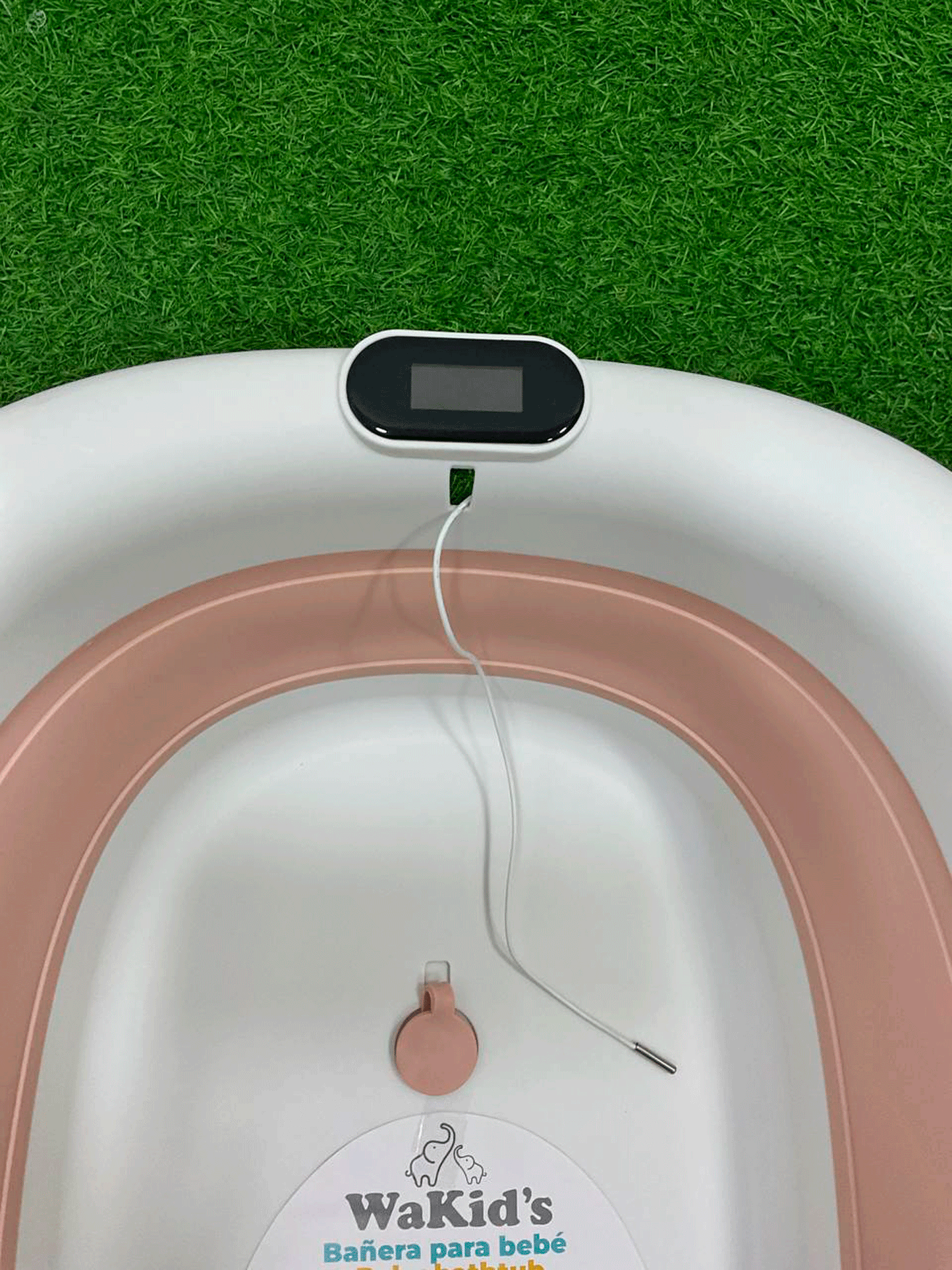 BAÑERA PLEGABLE CON TERMÓMETRO DÍGITAL - A78214