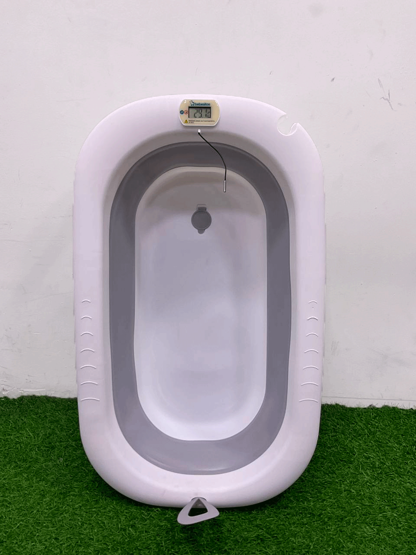 BAÑERA PLEGABLE CON TERMÓMETRO DÍGITAL - JM502