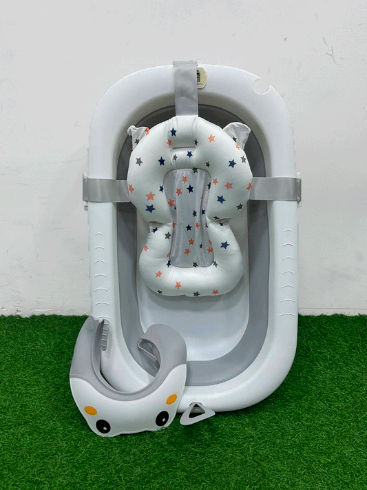 BAÑERA PLEGABLE CON TERMÓMETRO DÍGITAL - JM502